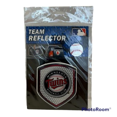 New MLB Minnesota Twins Sticker 3.5" X 3" Team Reflector Decal Baseball Sports - Image 1 of 4