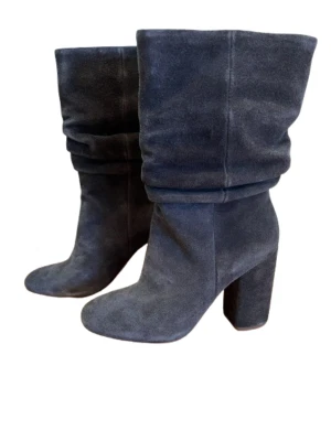 SPLENDID Phyllis High-Heel Mid-Calf Slouch Pull On Boots Casual Suede Grey sz 10 - Image 1 of 4