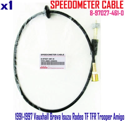 For Isuzu Rodeo TF TFR Trooper Amigo Vauxhall Brava 1991-1997 Speedo Meter Cable - Image 1 of 2