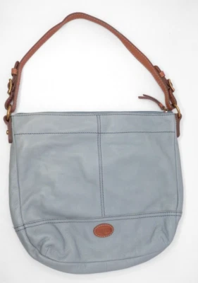 Сумочка кожаная OSSIL Tilly Hobo • наплечная сумка дымчато-синее ведро - Изображение 1 из 4