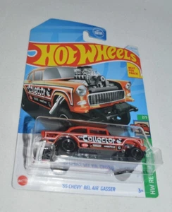 HOT WHEELS 2024 HW REVERSE RAKE 2/5 - ' 55 CHEVY BEL AIR GASSER BURNT ORANGE TH - Bild 1 von 5