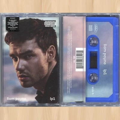 BLUE CASSETTE----  Liam Payne LP1 Exclusive TAPE Live Forever STACK IT UP   0906 - Image 1 of 2