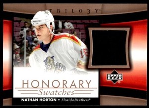 2005-06 Upper Deck Trilogy Honorary Swatches Nathan Horton Florida Panthers