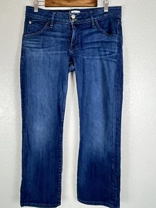 Hudson Women's Beth Baby Bootcut Flap Pocket Jeans Sz 30 Made In USA - Picture 1 of 12
