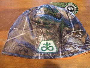 Pioneer Seed Company RealTree Beanie reversible camo orange w/tags - Picture 1 of 4