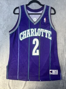 100 % authentisch Larry Johnson Vintage Champion Hornissen Trikot Größe 44 M L Herren - Bild 1 von 9