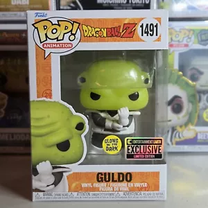 Funko Pop! DBZ- Guldo (GITD) EE exclusivo #1491 y protector contra pop - Imagen 1 de 2