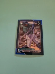 !!! GABRIEL GONZALEZ BOWMAN CHROME REFRACTOR ROOKIE CARD #d/150 $$ - Picture 1 of 1