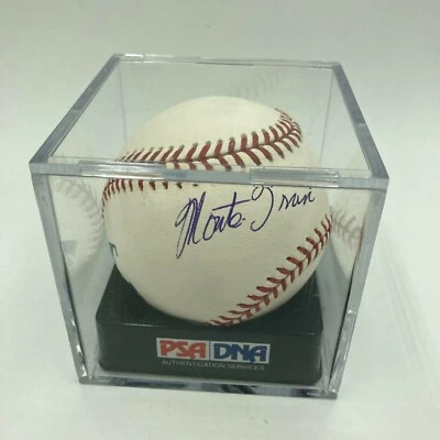 Monte Irvin Signed Major League Baseball PSA DNA Graded 9 MINT  - Image 1 of 4