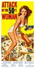 ATTACK OF THE 50 FOOT WOMAN (1958) - 41"x79" huge HIGH RESOLUTION movie poster!!