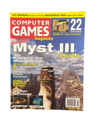 Vintage Collectable Computer Games Strategy Magazine #119 October 2000 Myst III - Image 1 of 3