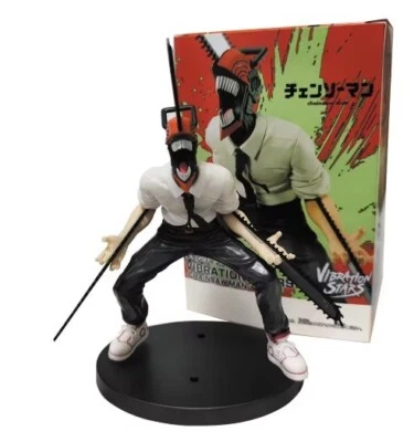 CHAINSAW MAN ACTION FIGURE DENJI 19cm ANIME PVC VIBRATION STARS BOX - Immagine 1 di 4
