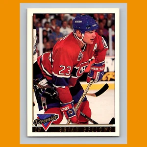 Brian Bellows #202 1993 O-Pee-Chee Premier Gold Montreal Canadiens Hockey Card - Picture 1 of 3
