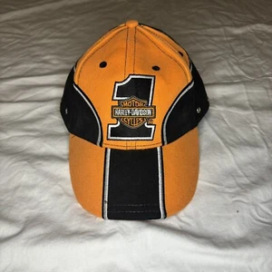 Harley-Davidson Strap Hat #1 Embroidered / Legendary on Strap - Picture 1 of 7