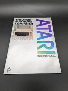 Atari 800 Home Computer Owners Guide Manual. - Picture 1 of 8