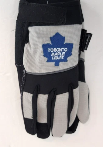 Toronto Maple Leaf NHLWorkhorse Gloves - Size Large - Anti-slip palm & fingers Cover