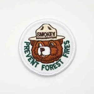 Official Smokey Bear Patch Prevent Forest Fires Junior Ranger Halloween Costume - Picture 1 of 2