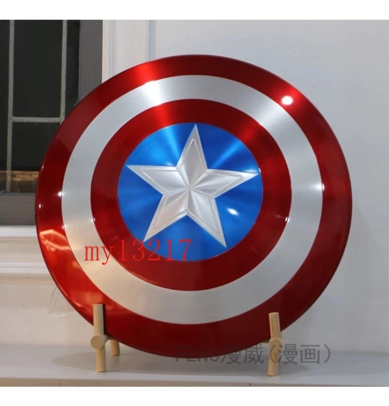 Marvel Legends Captain America 75th Anniversary 1:1 Metal Shield with BOX IN US! - Image 1 of 4