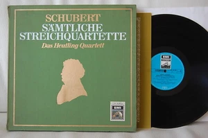 HEUTLING QUARTET Schubert COMPLETE STRING QUARTETS NM ED1 5 LP BOX EMI STEREO - Imagen 1 de 7