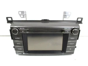2014 2015 Toyota Rav4 CD Audio Display Radio Receiver Face ID 100326 OEM LKQ - Imagen 1 de 12