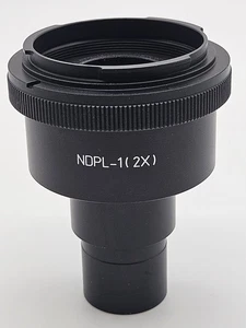 NEU AmScope Relais Objektiv Kamera NDPL-1 (2X) OBJEKTIV für Mikroskop Teil - Bild 1 von 3