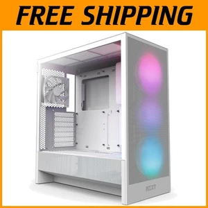 H5 Flow RGB Mid-Tower Case - Powerful Cooling System - Picture 1 of 11