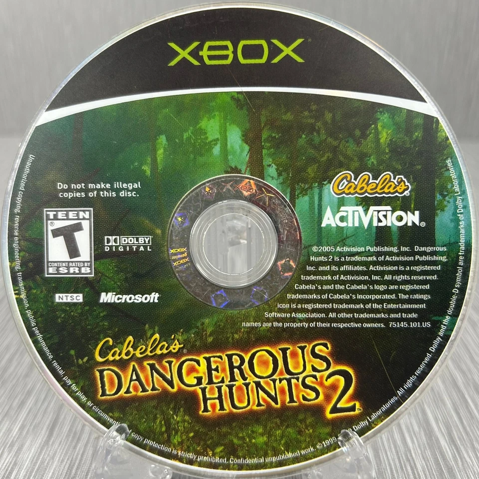 Cabela's Dangerous Hunts 2 (Microsoft Xbox) - Image 1 of 1