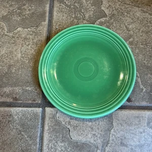 Vintage Fiestaware Mittelgrün Brot und Butter Teller 6 1/8 Zoll - Bild 1 von 7