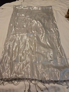 J.Crew Metallic Schal Neu mit Etikett 18x66 - Bild 1 von 5