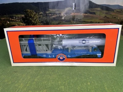 LIONEL 6-81723 MERCURY CAPSULE LAUNCHER CAR NASA , O GAUGE MINT COND. C-10!! - Image 1 of 4