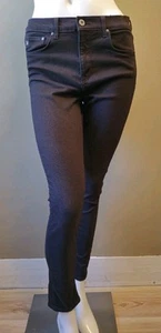 H&M &Denim Shaping Pants 30x29 Black Skinny - Picture 1 of 13