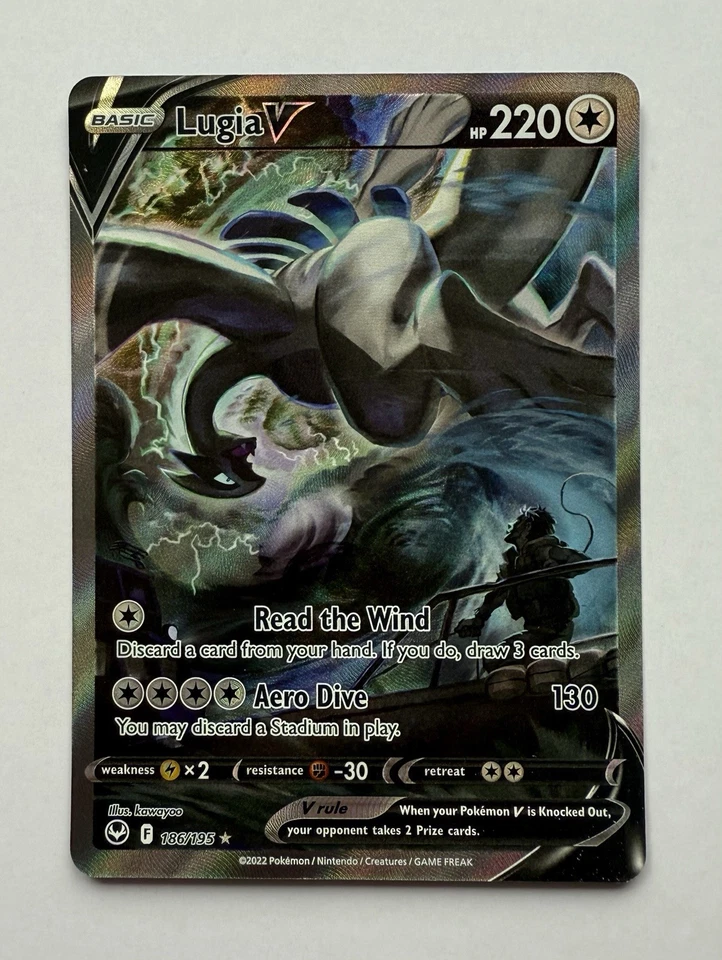 Pokemon Card: Lugia V #186 Pokemon Silver Tempest (UNGRADED) - image 1 of 2