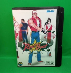 SNK Real Bout Fatal Fury Special NEOGEO Cartridge Retro Game Japan - Picture 1 of 12