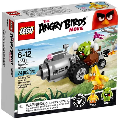 LEGO [The Angry Birds Movie] - Juego de construcción de escape de coche de cerdito (75821) Foto 1 de 4