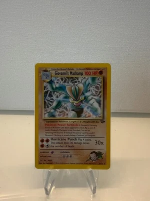 Giovanni's Machamp 6/132 Gym Challenge Holo - Image 1 of 2