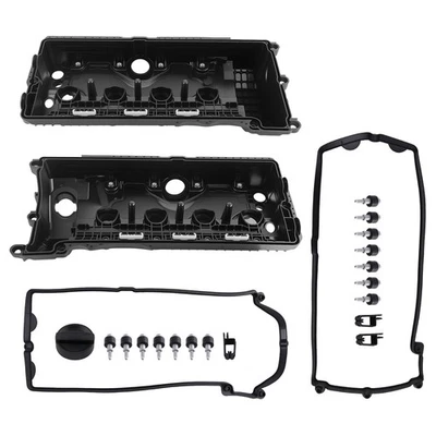 Valve Cover Left & Right w/ Gasket Kit for BMW 545i 550i 650i 745i 750i X5 4.8L - Image 1 of 4