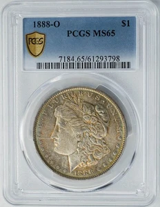 1888-O Morgan Silver Dollar $ MS65 Secure PCGS 950376-15 - Picture 1 of 5