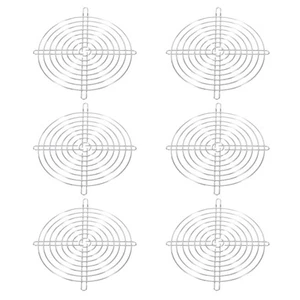 172mm Lüfter-Fingergrill, 6stk Metallgrill-Schutzgitter Lüfter-Schutzabdeckung - Bild 1 von 6