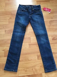Guess Kids Los Angeles Daredevil Skinny Leg Blue Jeans Size 8 New - Picture 1 of 12