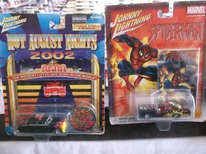JOHNNY LIGHTNING HOT AUGUST NIGHT 2000 49 MERCURY and SPIDERMAN - Picture 1 of 1