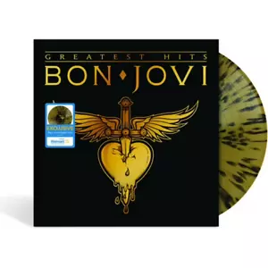 Bon Jovi - Greatest Hits Limited Edition Black Gold Color Vinyl LP - Imagen 1 de 1