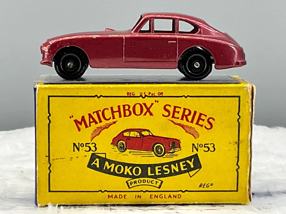Matchbox No.53A Aston Martin 1958 N,Mint,Genuine in Original Box - Image 1 of 4