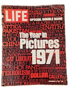 Life Magazine (December 1971), Special Double Issue "Year In Pictures 1971", Vtg - Picture 1 of 3
