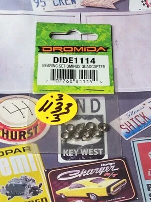 Dromida DIDE1114 Bearing Set OMINOUS Quadcopter {8pc.} NewInPack USA Shipped - Image 1 of 3