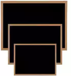 Blackboard Wooden Chalk Board Premium Framed Office Notice Menu Chalk Board Sign - Picture 1 of 8