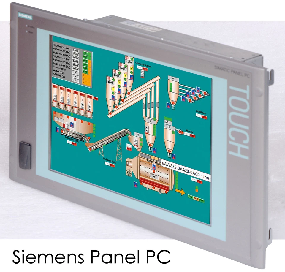 Siemens Simatic Panel PC-677 (AC) 15 " 38cm Touchscreen 6AV7872-0BC30-0AC0 SIM1 - Image 1 of 4