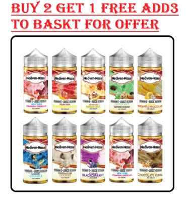 Heaven Haze By Ken & Kerry MALAYSIA100ML 0MG 70/30 Vg/pg Vape Juice Flavours TPD - Image 1 of 4