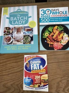 Set Of 3 Cooking And Diet Books - Picture 1 of 4