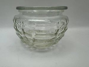 Vintage Refrigerator Jar Beehive Style Jam Mustard Pot - Imagen 1 de 8