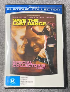 Save The Last Dance (DVD, 2001) Region 4 New Platinum Collection - Picture 1 of 4